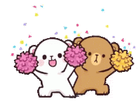 Celebrate Mocha Sticker GIF