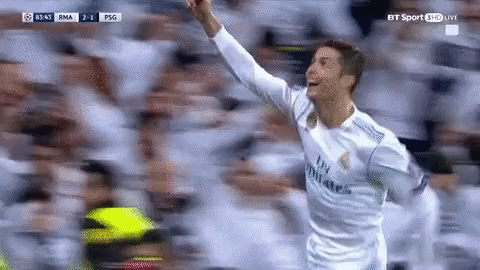 Celebrate Ronaldo Bicycle Kick Goal GIF