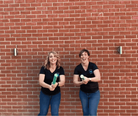 Celebrate With Party Popper GIF