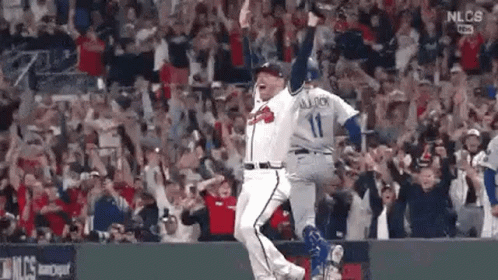 Celebrating Freddie Freeman Overjoyed GIF