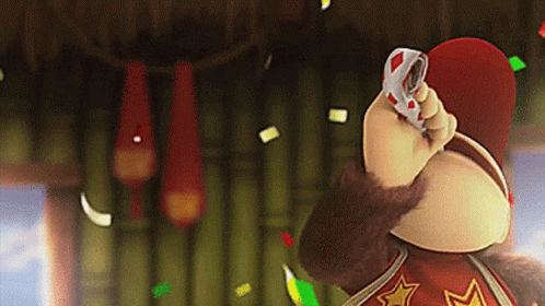 Donkey Kong Celebrating GIF