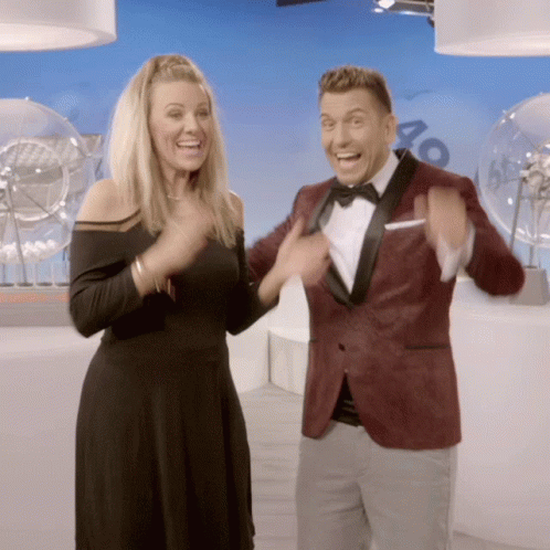 Celebrating Lotto Jackpot GIF