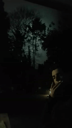 Celebrating New Year's Eve Alone GIF