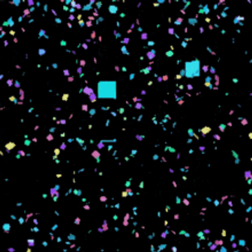 Celebration Colorful Bursting Confetti GIF