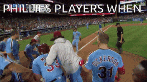 Celebration Team Phillies GIF