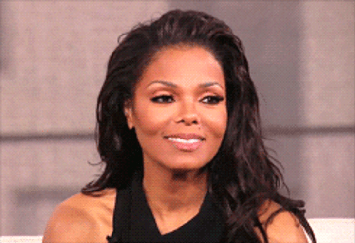 Celebrities Cute Janet Jackson Laugh GIF