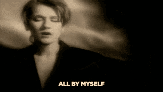 Celine Dion All By Myself GIF