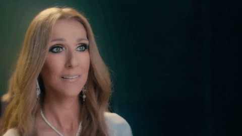 Celine Dion Ashes GIF