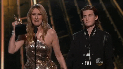 Celine Dion Billboard Icon Award GIF