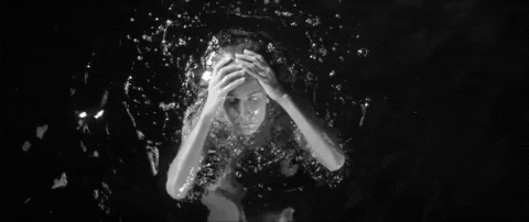 Celine Dion On Pool GIF