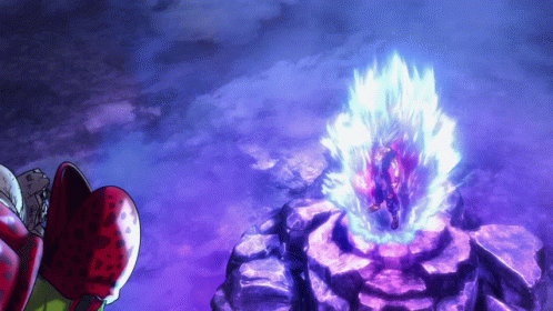 Cell Max Punch Beast Gohan GIF