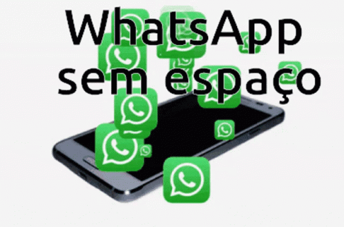 Cell Phone Green WhatsApp Icons Sem Espaco GIF
