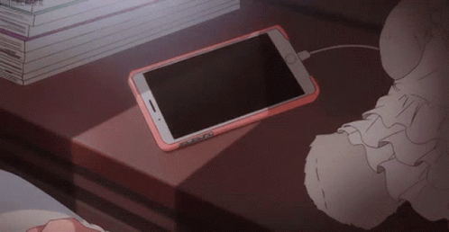 Cell Phone in Pink Case