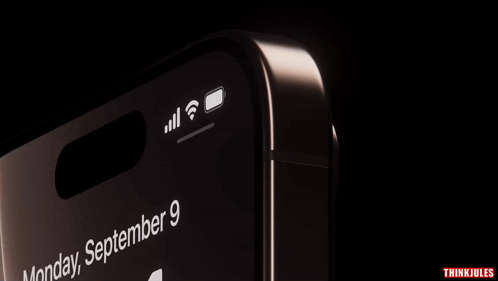 Cell Phone Showing Monday September 9
