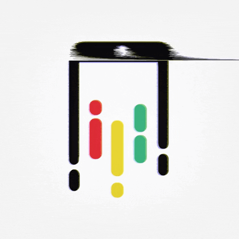 Cell Phone With Red Yellow Green Exclamation Point GIF