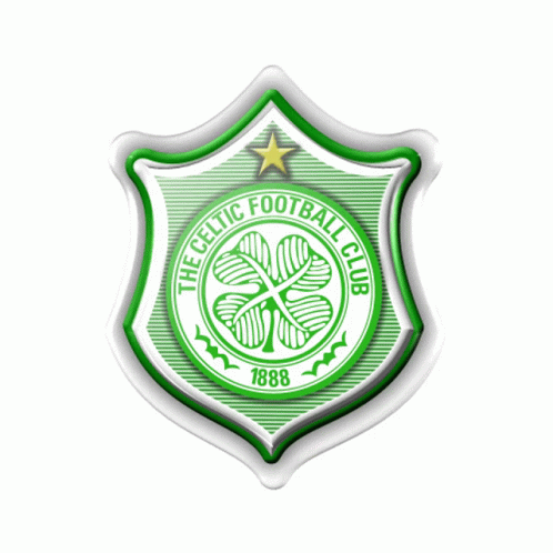 Celtic Football Club Emblem With Star GIF