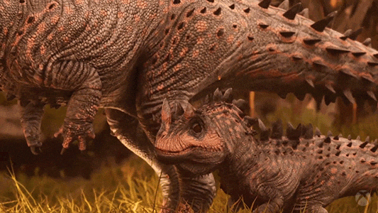 Ceratosaurus Baby Ark Survival Ascended GIF
