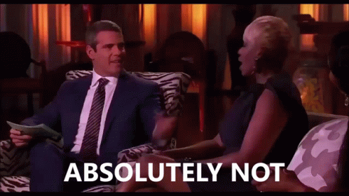 Certainly Not Me Blonde GIF