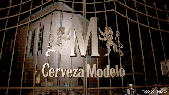 Cerveza Modelo Mansion Gate GIF