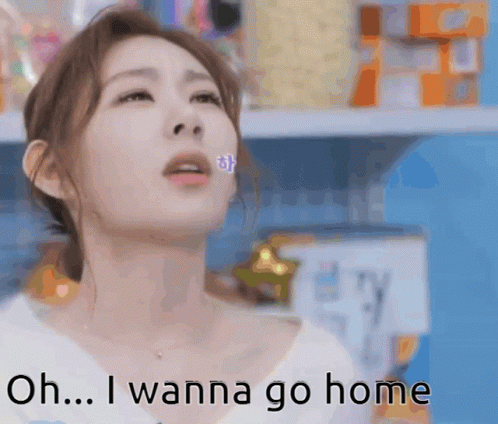 Chaeryeong I Wanna Go Home GIF
