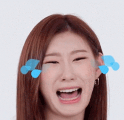 Chaeryoung Fake Cry GIF