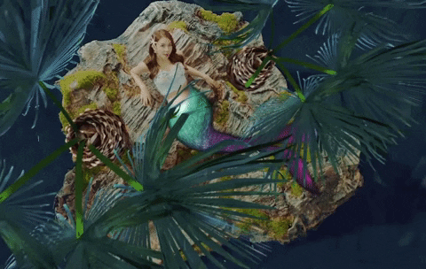 Chaeyoung As A Mermaid In Tt Music Video GIF