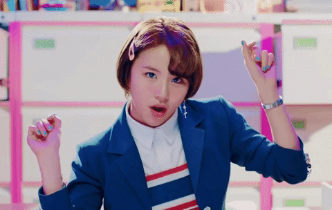 Chaeyoung Serious Look In Signal Music Video GIF