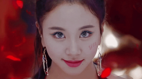 Chaeyoung Smiling In Yes Or Yes Music Video GIF