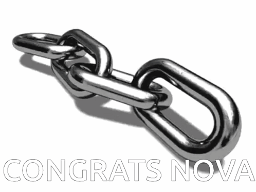 Chain With Congrats Nova GIF