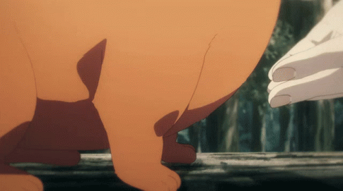 Chainsaw Man Denji Carrying Pochita GIF