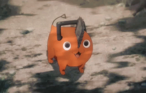 Chainsaw Man Pochita Barking GIF