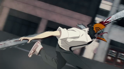 Chainsaw Man Pochita Denji Transformation GIF