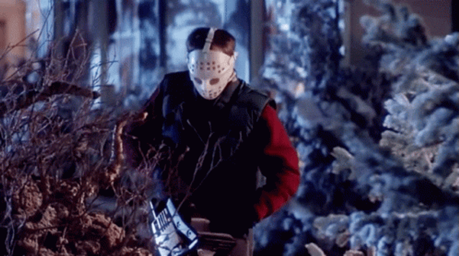 Chainsaw Michael Myers Lets Go GIF