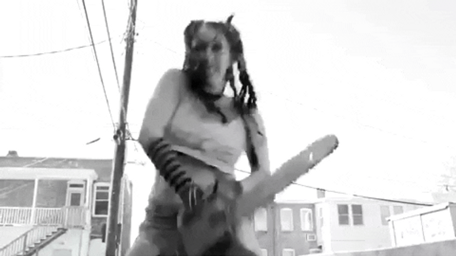 Chainsaw Woman Babe Zombies GIF