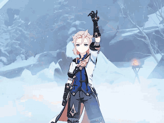 Chalk Prince Albedo Gif GIF