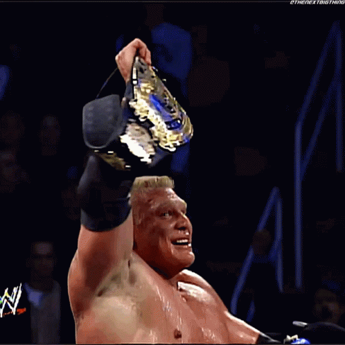 Champ Is Here Brock Lesnar GIF