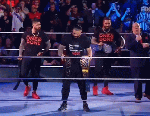 Champ Is Here The Bloodline Wwe GIF