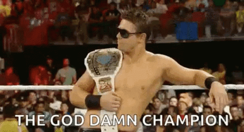 The Miz Champion GIF
