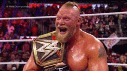 Brock Lesnar Champion GIF