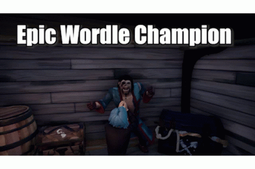 Epic Wordle Champion GIF