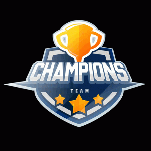 Champion Shining Logo GIF