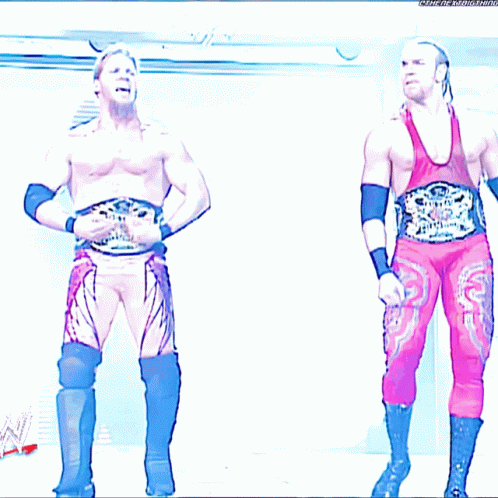 Champion Tag Team Chris Jericho Christian Cage GIF
