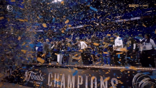 Champions Sign in Sports Arena