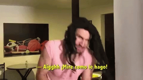 Chancla Pink Slipper Throw Comedy Skit GIF