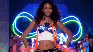 Chanel Iman Pose Smile GIF