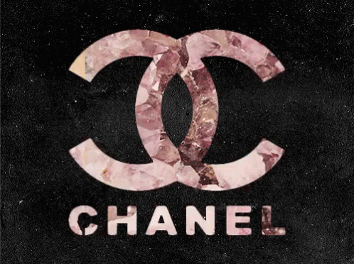 Chanel Logo on Black Background