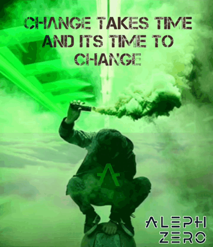 Change Takes Time and Its Time to Change Aleph Zero Poster
