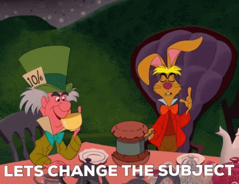Change The Subject Alice In Wonderland GIF
