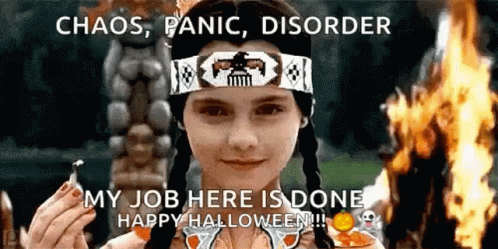Chaos Panic Disorder My Job Here Is Done GIF