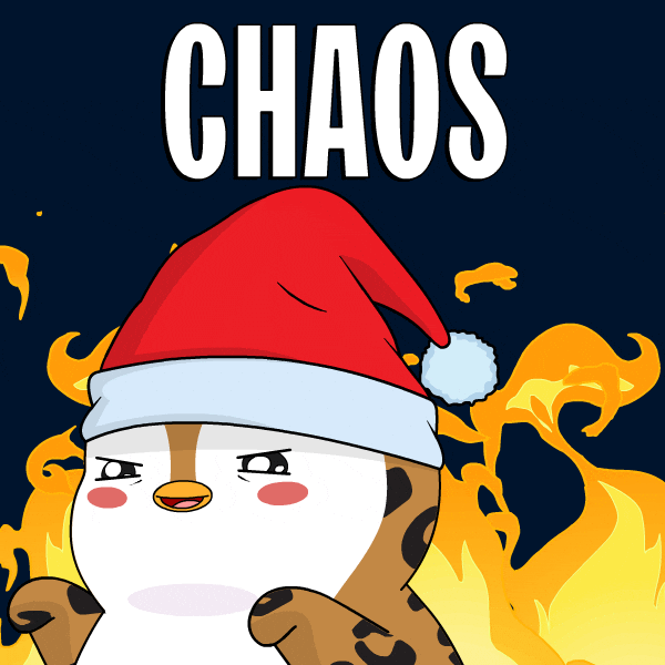 Chaos Penguin Muahahaha GIF
